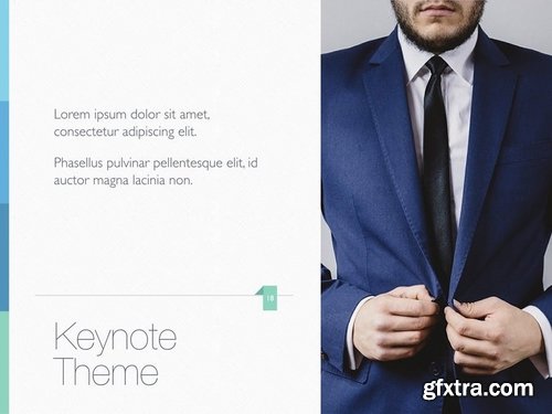 Business Casual Keynote Template