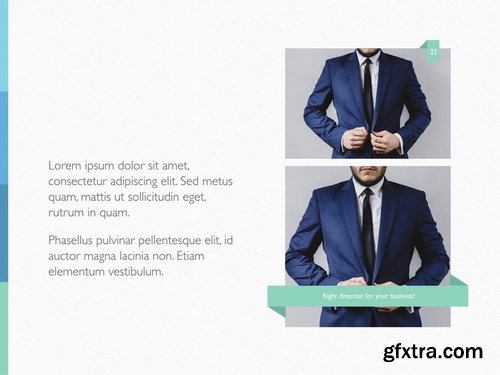 Business Casual Keynote Template