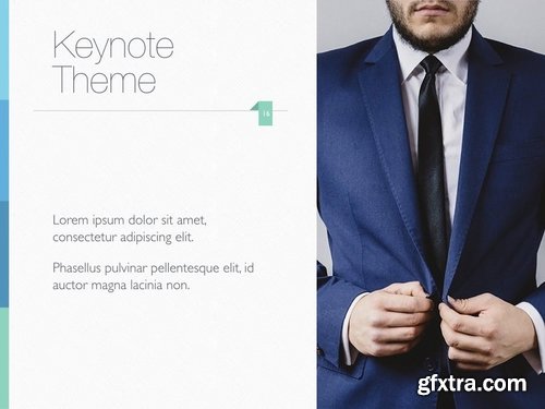 Business Casual Keynote Template