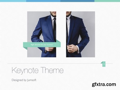 Business Casual Keynote Template