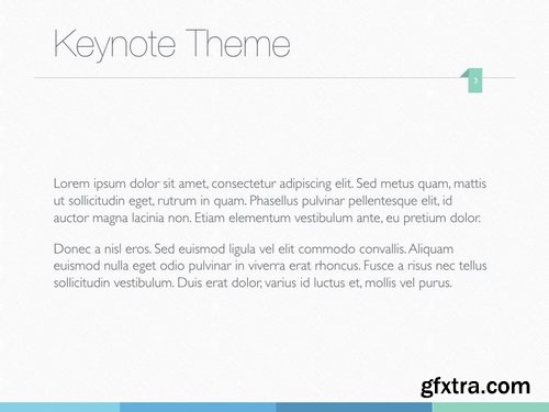 Business Casual Keynote Template