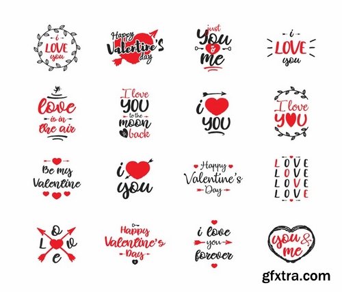 Valentine\'s Day Lettering