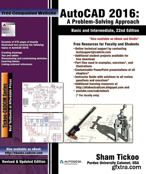 AutoCAD 2016: A Problem - Solving Approach, Basic and Intermediate