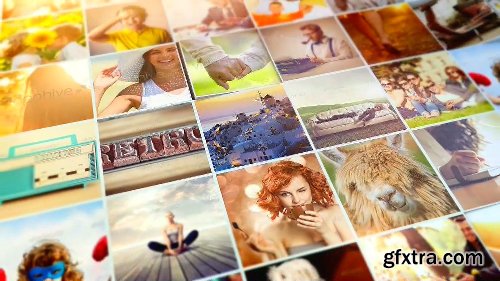 Videohive Mosaic Block Reveal 9699451