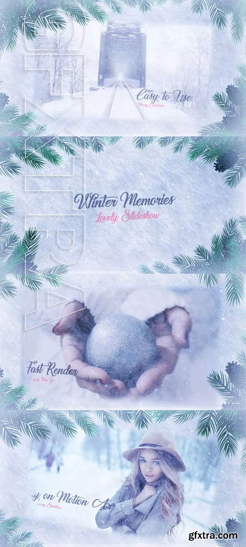 Winter Memories Slideshow - After Effects 61716