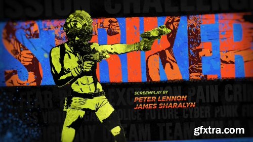 Videohive Cyberpunk Movie Titles 15821778