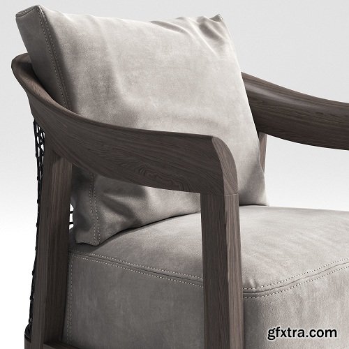 Fratelli Longhi CODY Armchair 3D model