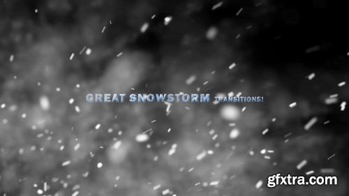 Videohive Snowstorm Transitions 18839548