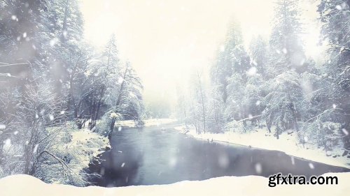 Videohive Snowstorm Transitions 18839548