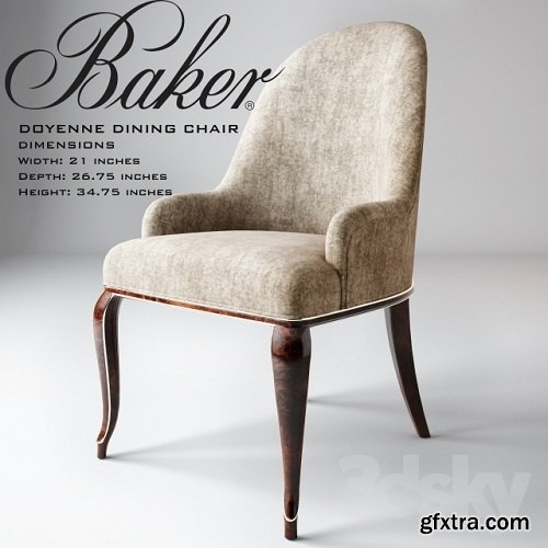 Baker / Doyenne dining chair