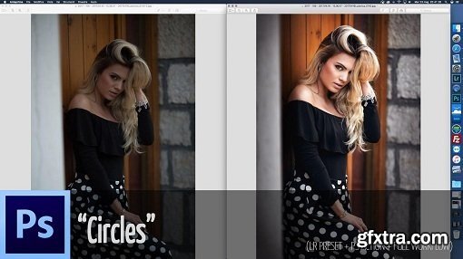 Complete post production workflow: from Lightroom to Photoshop - Circles (v2.5)