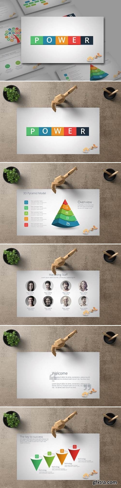 POWER Powerpoint Template