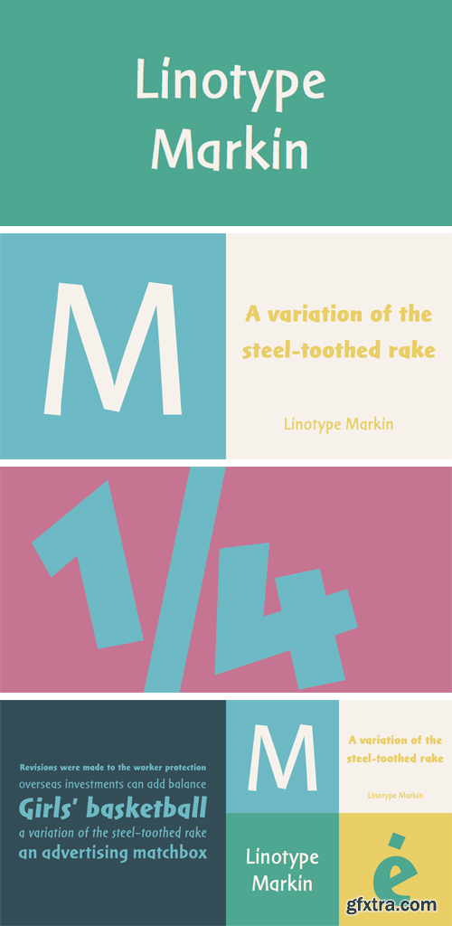 Linotype Markin Font Family