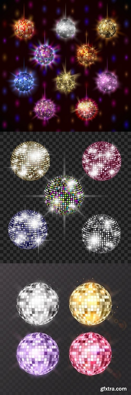 Vectors - Different Disco Balls