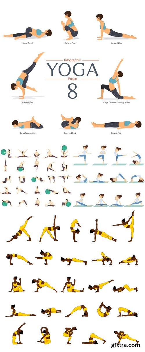 Vectors - Yoga Set 8