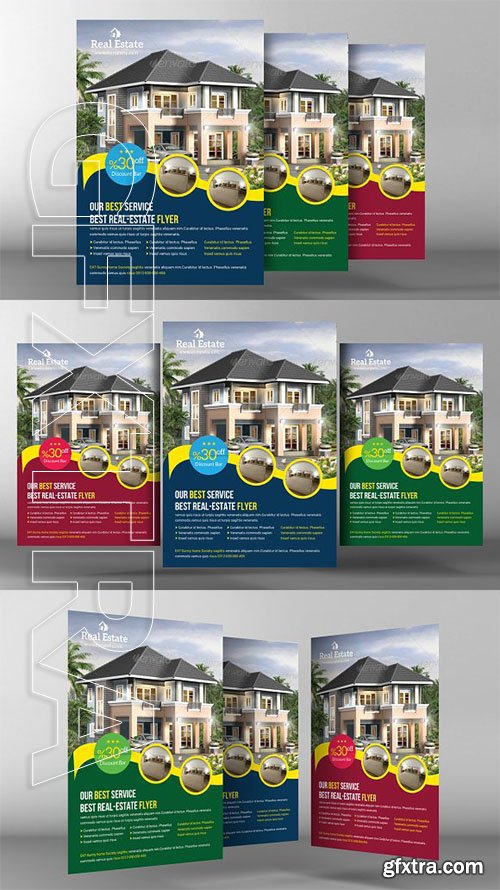 CreativeMarket - Real Estate Flyer Template 2246459