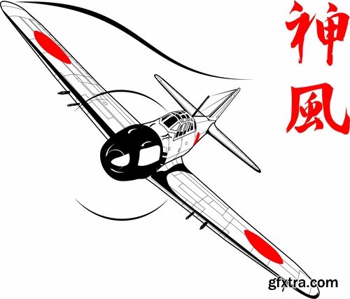 Aircraft helicopter air transport fighter bomber 25 EPS