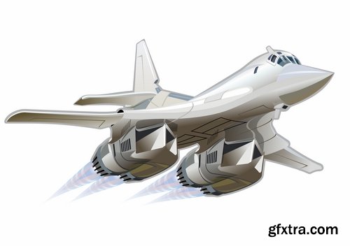 Aircraft helicopter air transport fighter bomber 25 EPS