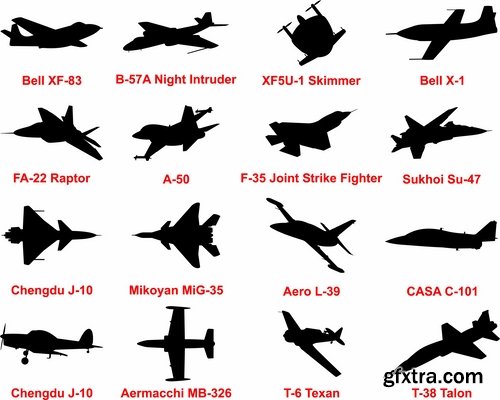 Aircraft helicopter air transport fighter bomber 25 EPS