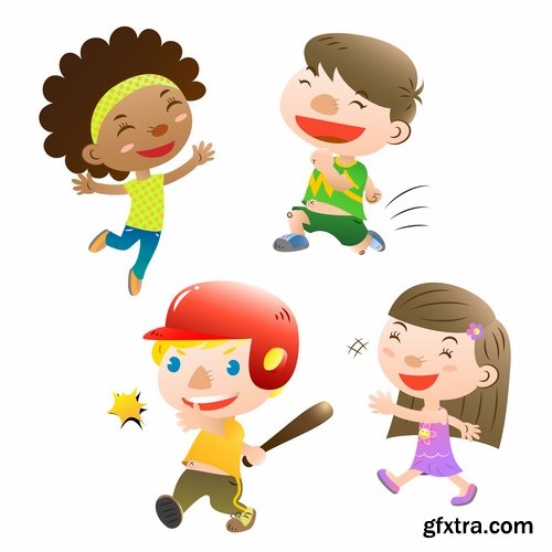 Cartoon characters vector different picture man woman man 2-25 EPS