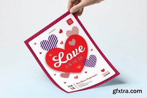 GraphicRiver - Love is in the Air Flyers 21340380