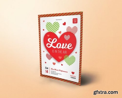 GraphicRiver - Love is in the Air Flyers 21340380