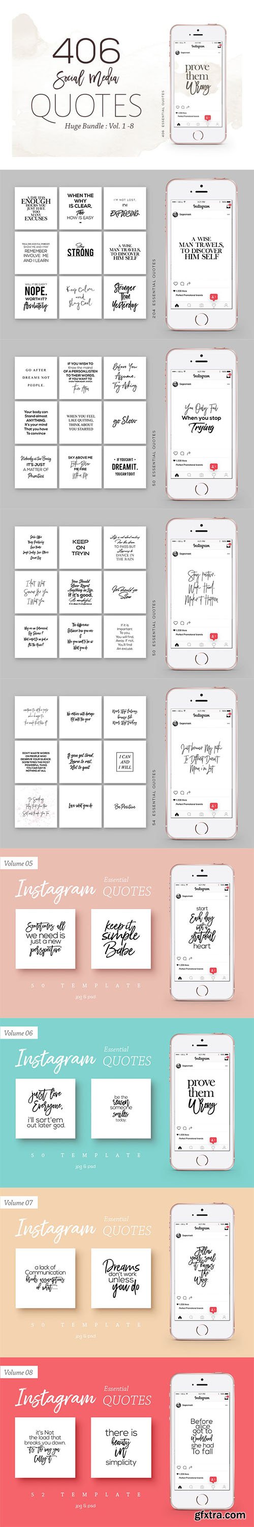406 Instagram Essential Quotes Bundle 406 Instagram Essential Quotes Bundle