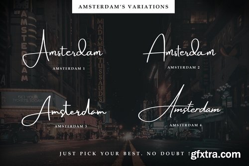 CM - Amsterdam 8 Elegant Fonts 1911982