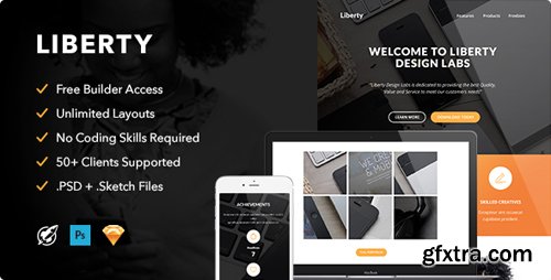 ThemeForest - Liberty v1.0 - Responsive Email + Themebuilder Access - 12756752