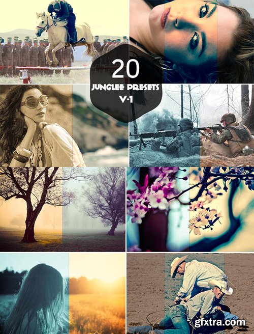 20 Junglee Lightroom Presets (RAW/JPEG)