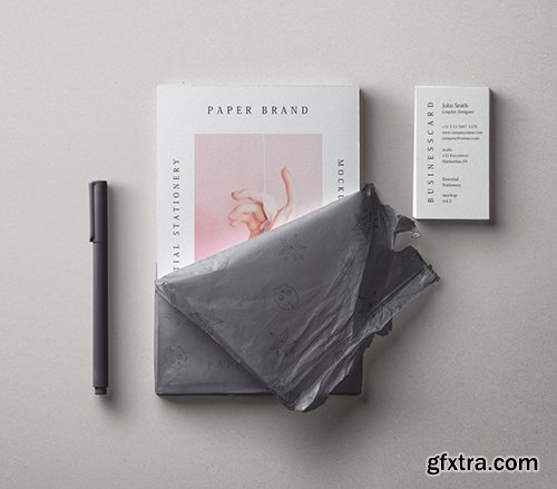 Essential Stationery Psd Mockup Vol 3