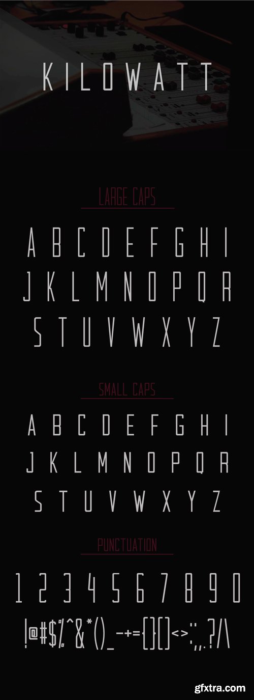 Kilowatt Font