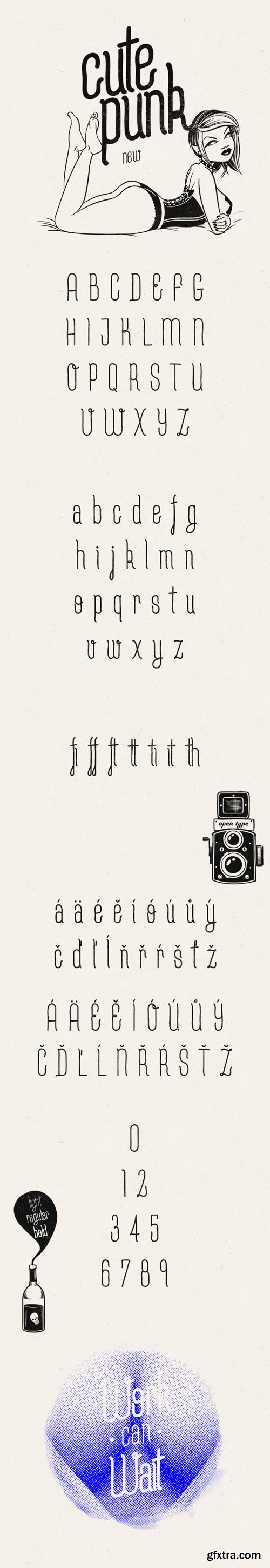 Cutepunk Typeface