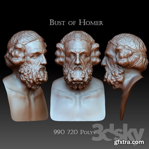 Bust of Homer