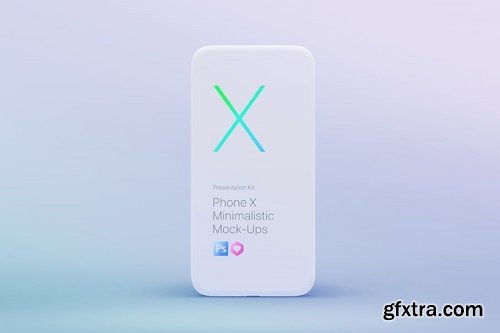 Phone X Minimalistic Mock-Ups