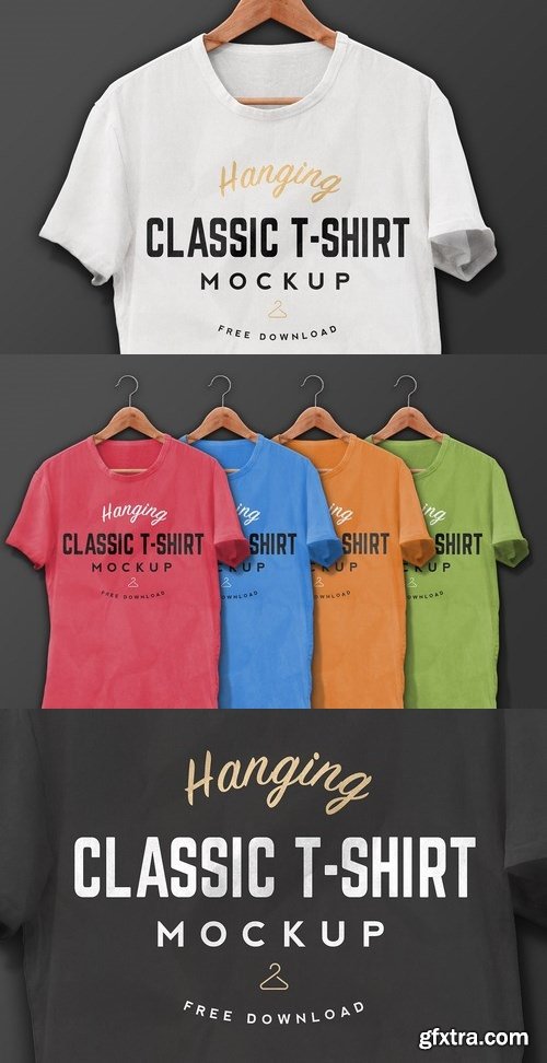 Medialoot - Hanging T-Shirt Mockup