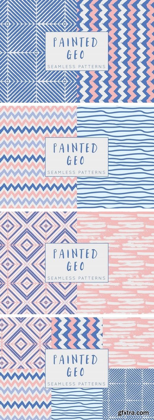 CM - Painted Geo Seamless Patterns 786269