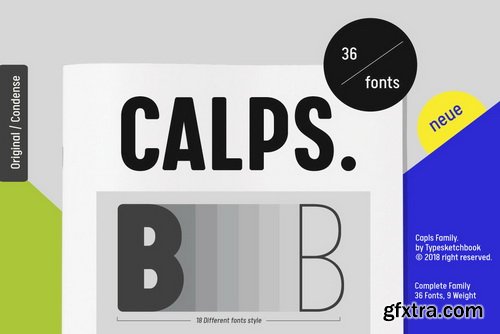 Calps Font Family