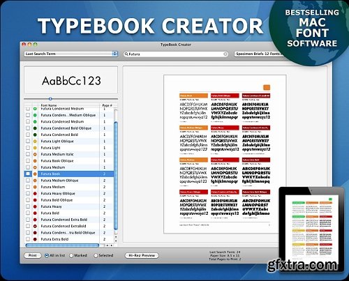 Veenix TypeBook Creator 5.1 (macOS)