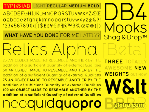 Typ 1451 Font Family