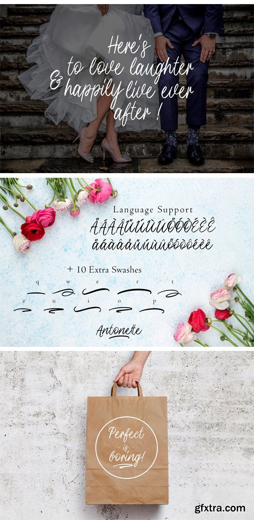 CM - Antonette - Handwritten Font 2181990