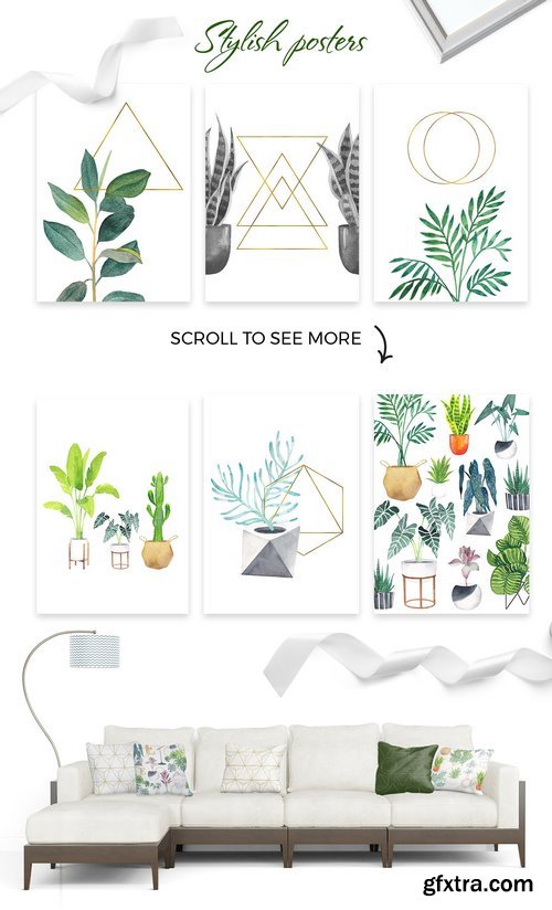 CM - Scandi house plants interior creator 2106279