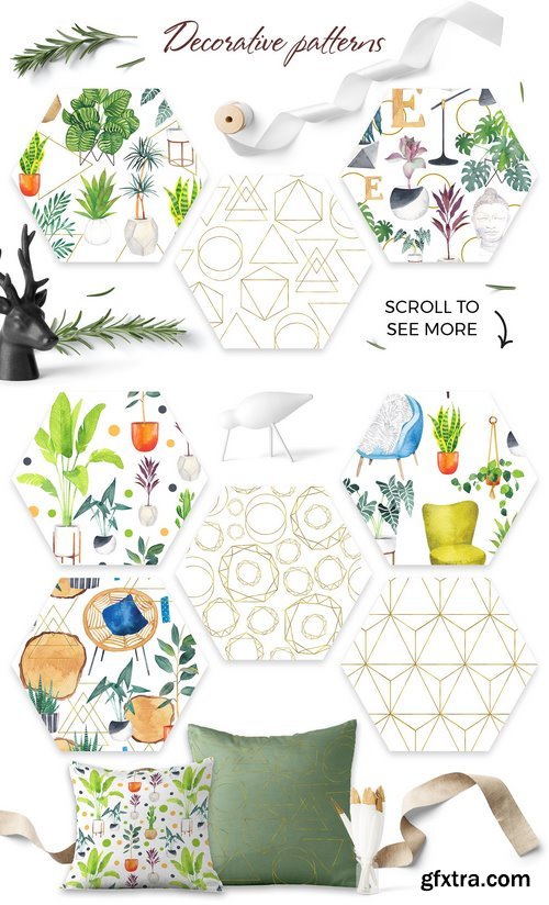 CM - Scandi house plants interior creator 2106279