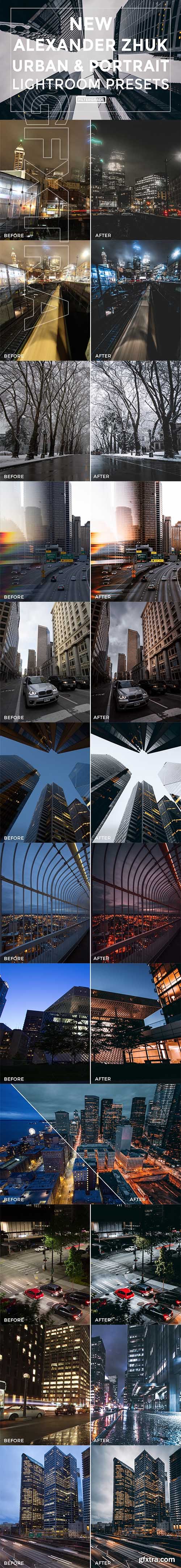 NEW Alexander Zhuk Urban & Portrait Lightroom Presets