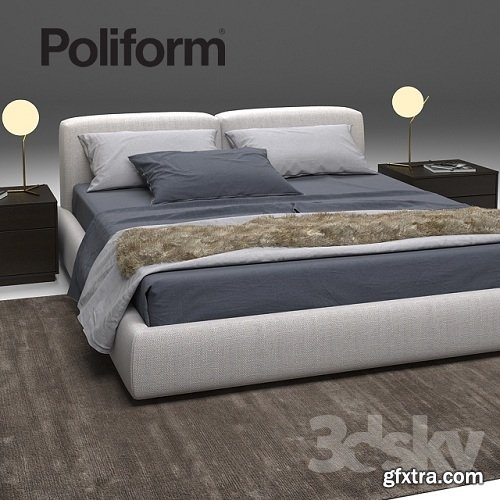 Bolton Bed Poliform