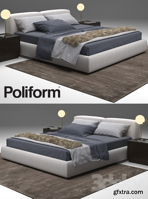 Bolton Bed Poliform