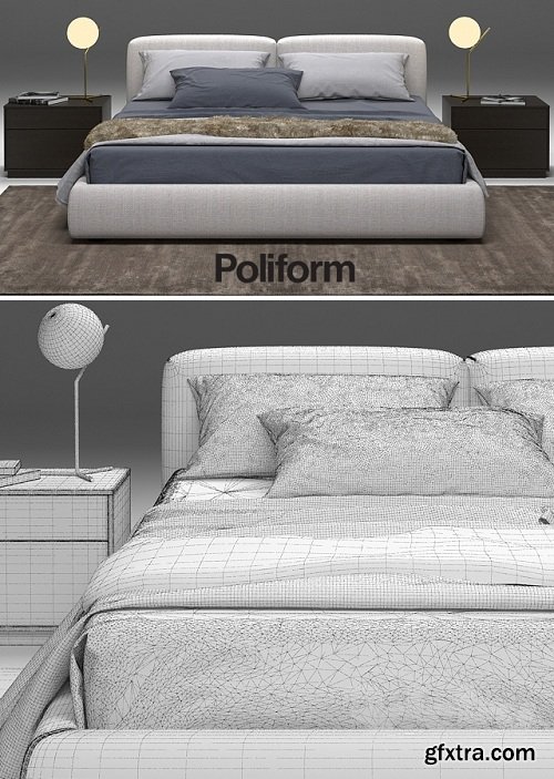 Bolton Bed Poliform