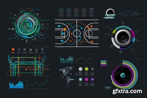 Vector infographics element