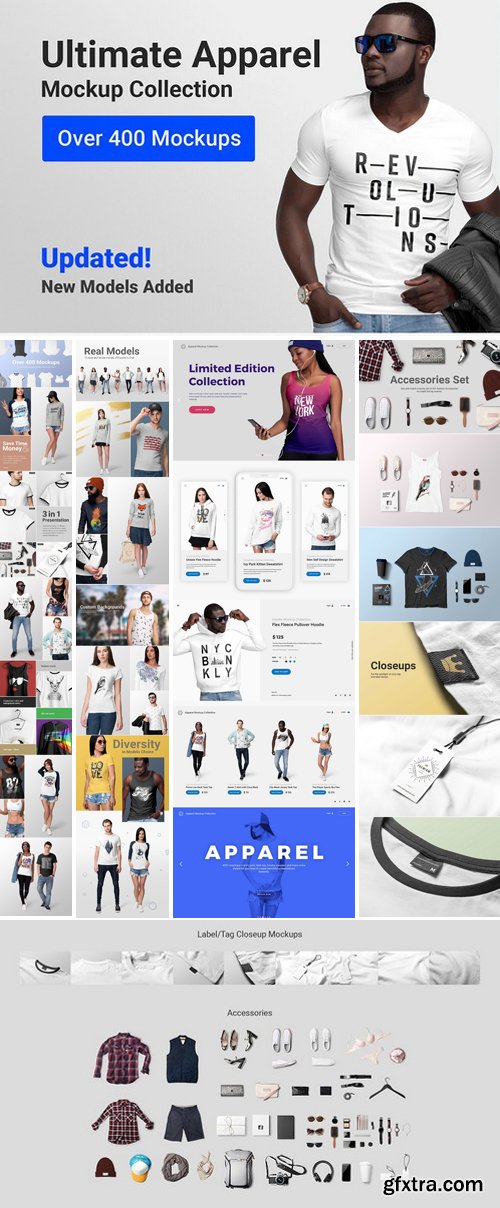 CM - Ultimate Apparel Mockup Collection 1575498