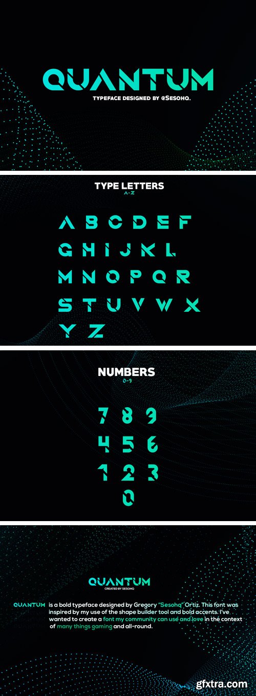 Quantum Font